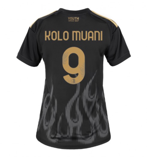Juventus Randal Kolo Muani #9 Kolmaspaita Naisten 2026-27 Lyhythihainen Juventus Randal Kolo Muani #9 Kolmaspaita Naisten 2026-27 Lyhythihainen